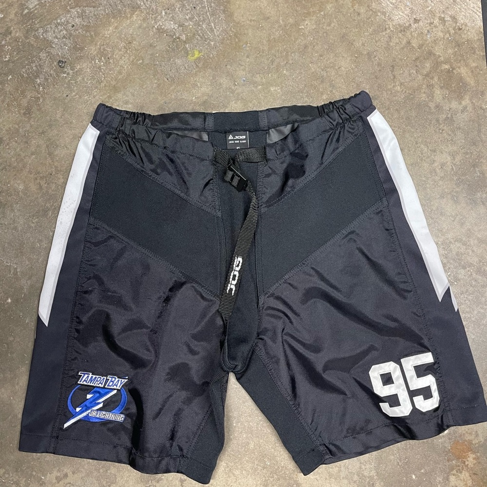 JOG Sportswear Tampa Bay Jr. Lightning Hockey Shorts Adult Small